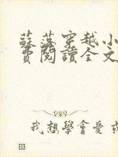 苏落穿越小说免费阅读全文