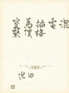 宝马插电混动5系价格