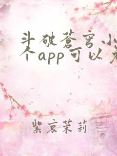 斗破苍穹小说哪个app可以免费阅读