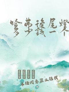 哈弗后尾灯原厂多少钱一个