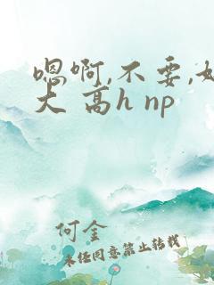 嗯啊,不要,好大 高h np