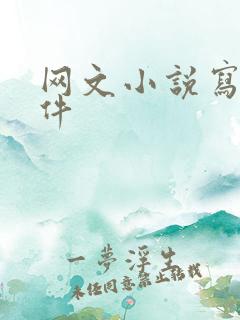 网文小说写作软件