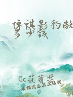 传祺影豹敞篷版多少钱