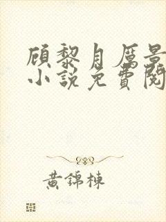顾黎月厉景川的小说免费阅读