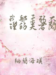 我那柔弱不能自理的夫君阅读全文