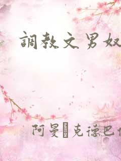 调教文男奴