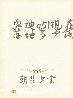 奥迪q5l现在落地多少钱