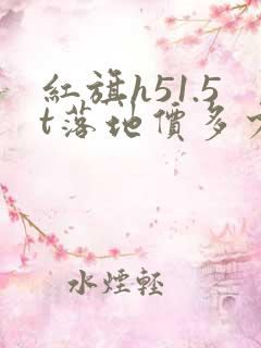 红旗h51.5t落地价多少钱呀 红旗h51.5t落地价多少钱呀