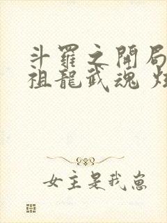 斗罗之开局签到祖龙武魂 炫光超佛帝