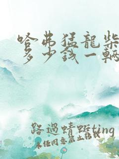 哈弗猛龙柴油版多少钱一辆