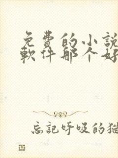 免费的小说听书软件那个好用