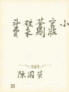 斗破苍穹小说免费未删版