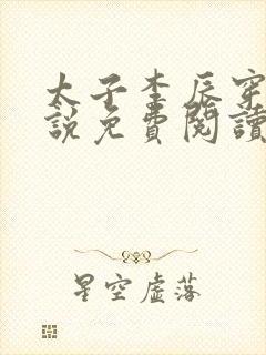 太子李辰穿越小说免费阅读