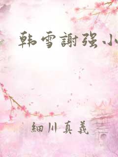 韩雪谢强小说
