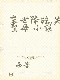 末世降临,先杀圣母 小说