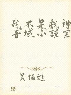 我不是戏神三九音域小说完全版