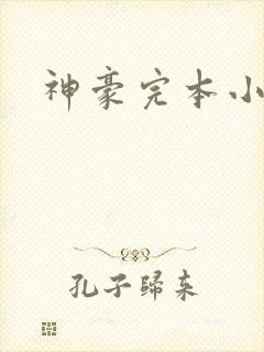 神豪完本小说