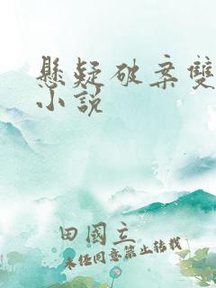 悬疑破案双男主小说