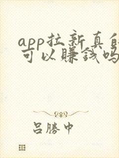 app拉新真的可以赚钱吗