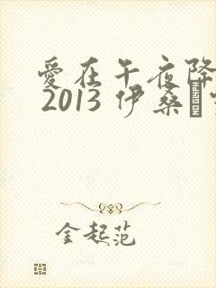 爱在午夜降临前 2013 伊桑·霍克