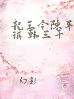 龙王令陈平苏雨琪 韩三千