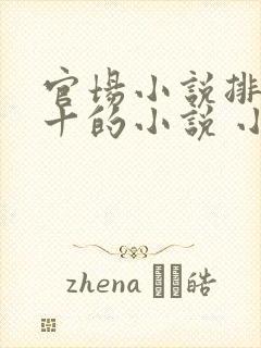 官场小说排名前十的小说 小说
