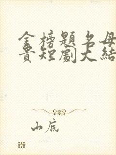 金榜题名母凭子贵短剧大结局