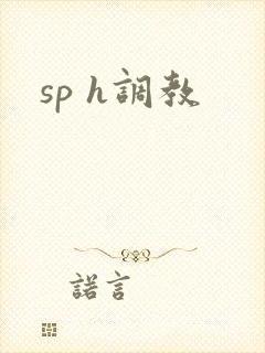 sp h调教
