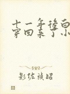 十一年后白月光穿回来了小说免费阅读