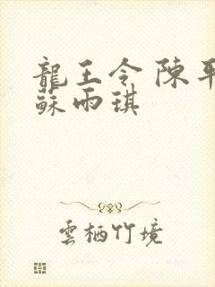 龙王令 陈平,苏雨琪