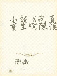 小说《我真没想重生啊陈汉升》