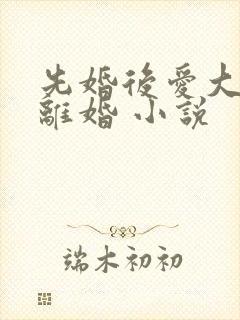 先婚后爱大佬要离婚 小说