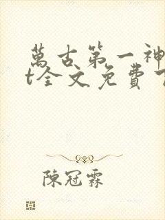 万古第一神txt全文免费下载