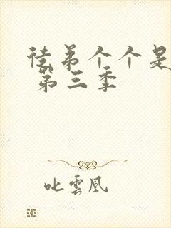 徒弟个个是大佬 第三季