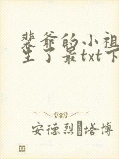 裴爷的小祖宗重生了最txt下载