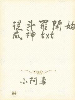 从斗罗开始逆天成神 txt