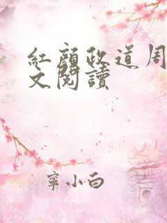 红颜政道周平全文阅读
