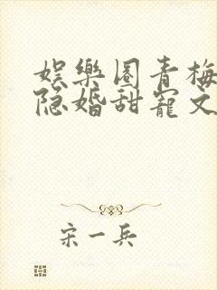 娱乐圈青梅竹马隐婚甜宠文