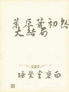 叶辰萧初然最新 大结局