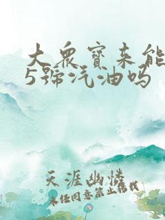 大众宝来能加95号汽油吗 大众宝来能加95号汽油吗