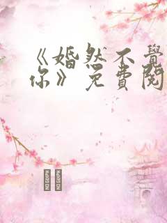 《婚然不觉爱上你》免费阅读
