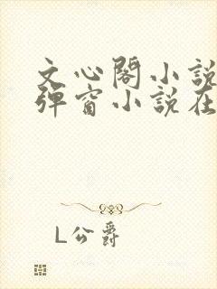 文心阁小说_无弹窗小说在线免费阅读