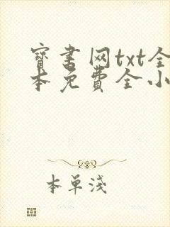 宝书网txt全本免费全小说