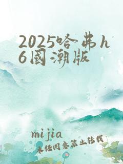 2025哈弗h6国潮版