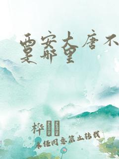 西安大唐不夜城是哪里