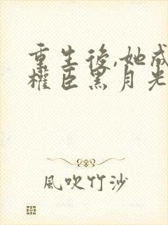 重生后,她成了权臣黑月光
