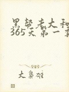 黑帮老大和我的365天第一季无删减版