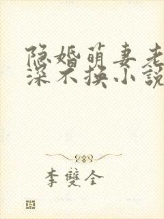 隐婚萌妻老公情深不换小说免费阅读