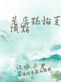 叶辰孙怡夏若雪顶点