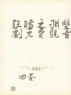 狂赌之渊双电视剧免费观看全集